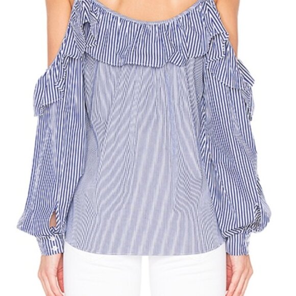 Parker "Maureen Combo" Blouse in Size XS - Picture 3 of 13